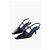 Burberry Leder Slingback-Pumps mit Meißelspitze Schwarz - Ansicht 4