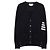 Thom Browne Cardigan de algodão com ajuste relaxado e decote em V - vista 4