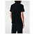 Burberry Polo con Logo a Maniche Corte Nero - vista 5