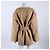 Abrigo Wrap Doble Cara Louis Vuitton Castaño - vista 3