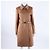 Abrigo de cachemira Burberry Castaño - vista 2