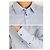 Dolce & Gabbana Camicia Slim Fit Oro FUEAJ Blu - vista 5