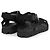 Prada Nylon Buckle Strap Sandals Black - view 8