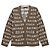 Balenciaga Logo Cardigan Größe Braun