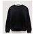 Acne Sweatshirt aus Bio-Baumwolle mit Face-Logo Schwarz - Ansicht 2