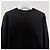Acne Sweatshirt aus Bio-Baumwolle mit Face-Logo Schwarz - Ansicht 3