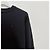 Acne Sweatshirt aus Bio-Baumwolle mit Face-Logo Schwarz - Ansicht 4