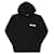 Jacquemus Felpa con cappuccio e logo Nero  - vista 3