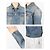 Prada Giacca Bomber in Denim Blu - vista 3