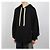 Jil Sander Technischer Baumwoll-Hoodie Schwarz - Ansicht 9