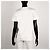 Moncler T-Shirt mit kurzem Arm und Logo-Patch Weiß - Ansicht 4