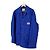 Gucci Gremlin Herren Arbeitsjacke aus Nylon mit Patch Blau