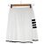 Falda mini plisada Milano Stitch para mujer Thom Browne blanca Blanco - vista 3