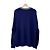 Oversized Sweatshirt mit Ton Full Neck Logo für Herren von Acne Studios - Marineblau - Ansicht 3