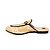 Gucci Mule Loafer Prinstown GG Logo con Horsebit per Donne Beige Bianco - vista 2