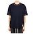Thom Browne Kurzarm-T-Shirt mit RWB-Besatz Blau