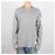 Thom Browne Langarm-T-Shirt mit diagonaler Musterung Braun - Ansicht 9
