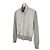 Tom Ford Luxury Beard Men's Wool Knit High Neck Zipper Panel Padded Jacket Gray Brown - view 2