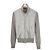 Tom Ford Luxury Beard Men's Wool Knit High Neck Zipper Panel Padded Jacket Gray Brown - view 3