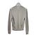 Tom Ford Luxury Beard Men's Wool Knit High Neck Zipper Panel Padded Jacket Gray Brown - view 4