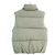 Chaleco acolchado con cremallera Monili para mujer Brunello Cucinelli verde - vista 3
