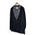 Maison Martin Margiela Blazer in lino a righe con colletto a strati per uomo
