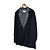 Maison Martin Margiela Blazer in lino a righe con colletto a strati per uomo - vista 2