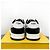 Fendi Sneakers basse in pelle con lettering logo AOMN Nero - vista 14