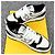 Fendi Sneakers basse in pelle con lettering logo AOMN Nero - vista 4