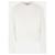 Thom Browne Gestreifter Reverse Loopback Sweatshirt Weiß  - Ansicht 4