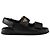 Prada Triangle Double Strap Sandals