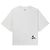 Bottega Veneta Camiseta de manga corta de jersey de algodón suave Blanco