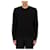 Givenchy Muster Baumwollpullover Schwarz  - Ansicht 4