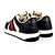 Gucci Sneakers in pelle nere con logo GG per donne Nero - vista 7
