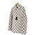 Louis Vuitton Giacca Camicia Oversize in Cotone Nylon Monogramma Damier per Uomo di Lusso Biard Marrone