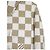 Louis Vuitton Giacca Camicia Oversize in Cotone Nylon Monogramma Damier per Uomo di Lusso Biard Marrone - vista 7