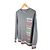 Dior Herrenpullover aus Wolle und Kaschmir mit mehreren Logos in Grau Braun