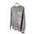 Dior Herrenpullover aus Wolle und Kaschmir mit mehreren Logos in Grau Braun - Ansicht 2