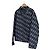 Louis Vuitton Jaqueta de caminhoneiro de denim acolchoada Damier Indigo Azul