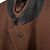 Tom Ford Cappotto lungo in pelle, lana e cashmere per uomo - Marrone - vista 5