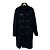 Tom Ford Cappotto lungo Duffle senape nero - vista 3