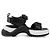 Louis Vuitton Sandali piatti Viar per donne con logo LV Archlight neri Nero - vista 3