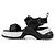 Louis Vuitton Sandali piatti Viar per donne con logo LV Archlight neri Nero - vista 4