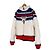 Prada Cashmere Knit Down Hooded Jacket White