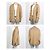 Maison Martin Margiela Leinen-Cardigan mit Ellbogenpatches Braun - Ansicht 8