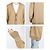 Maison Martin Margiela Leinen-Cardigan mit Ellbogenpatches Braun - Ansicht 9