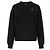 Kenzo Sweatshirt mit Blumenstickerei Schwarz