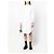 Thom Browne Abito Camicia con Placket in Grograine Oxford Bianco - vista 5