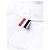 Thom Browne Abito Camicia con Placket in Grograine Oxford Bianco - vista 9