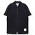 Thom Browne Relaxed Fit Striped Short Sleeve Polo Shirt - view 4